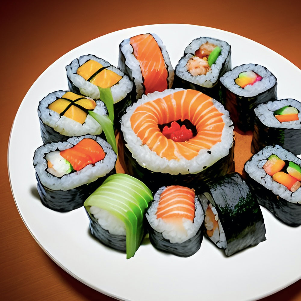 sushi photography