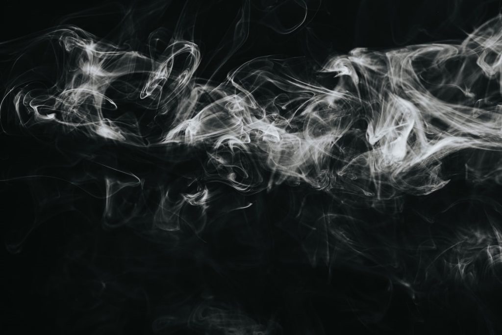Use of smoke- creative-product-photography